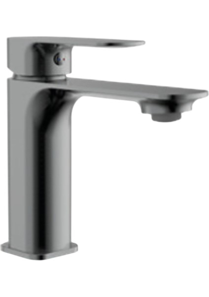 Hera Gun Metal Lavabo Bataryası