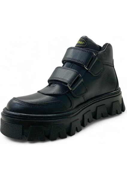 183 Erkek Çocuk Deri Bot modelleri