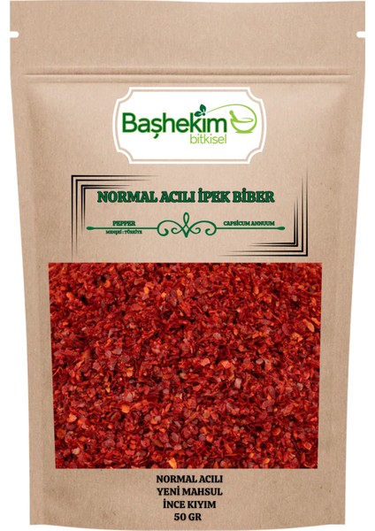 Ipek Biber Pul Biber Normal Acılı Ince Kıyım Yeni Mahsul Yerli Üretim 50 gr