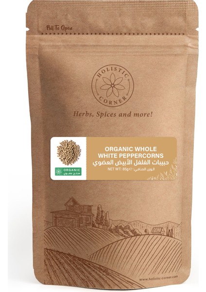 Beyaz Karabiber Tane | 85 gr