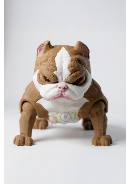 Dozer Bulldog Köpek Anahtarlık, Çanta Charmı ve Aksesuarı, Sevgiliye Hediye Hareketli Oyuncak