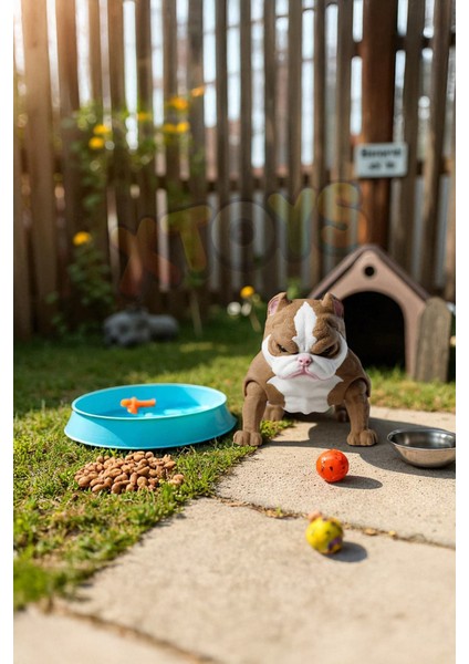 Dozer Bulldog Köpek Anahtarlık, Çanta Charmı ve Aksesuarı, Sevgiliye Hediye Hareketli Oyuncak indirimleri