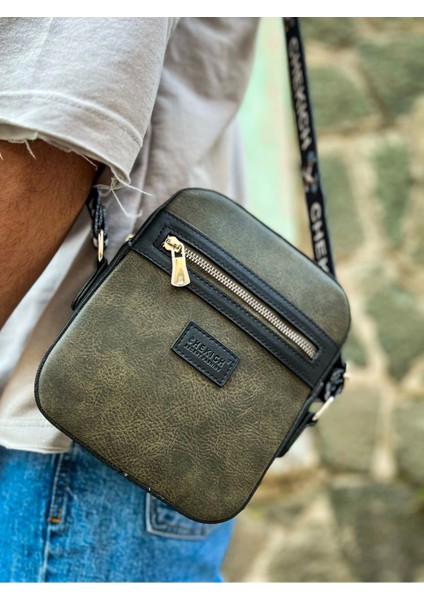 CH102 - Stealht Kare Erkek Çanta Sıyah / Hakı fırsatları