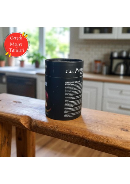 Amasya Elma Çayı 250 gr – Bitki Çayı, Gerçek Meyve Taneli Silindir Kutu fiyatları