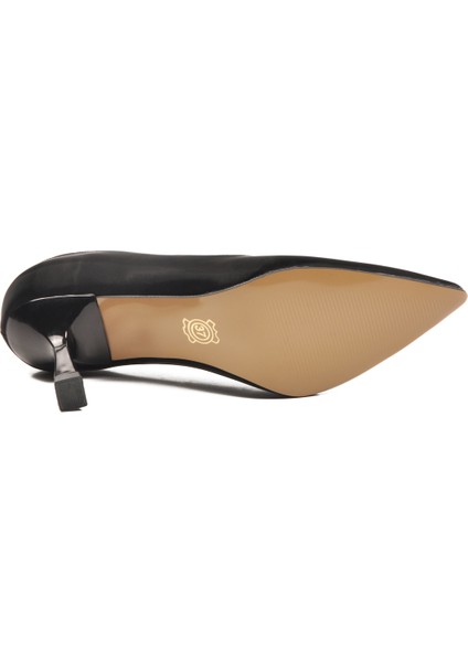 Siyah Kadın Topuklu Ayakkabı 357190 Z indirimleri