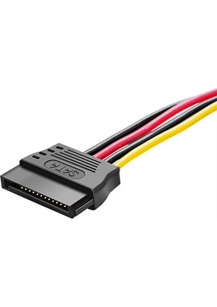 4 Pin Ide Molex Erkek Power To Sata 15 Pin Dişi Power Çevirici Kablo 30 cm fiyatları