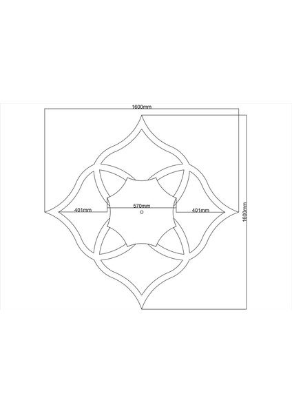 Lamba Tavan Göbegi 01-Motifli-8g-Eğri-M-30-Modüler Dc fiyatları