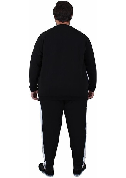 Büyük Beden Eşofman Takım Piezas TK25602 Sıyah fırsatları