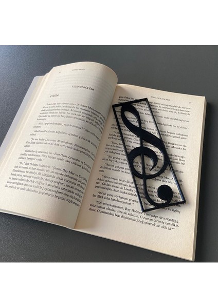 Sol Anahtarı Kitap Ayracı - Biyoplastik - Çevre Dostu fiyatları