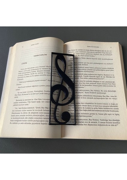 Sol Anahtarı Kitap Ayracı - Biyoplastik - Çevre Dostu modelleri