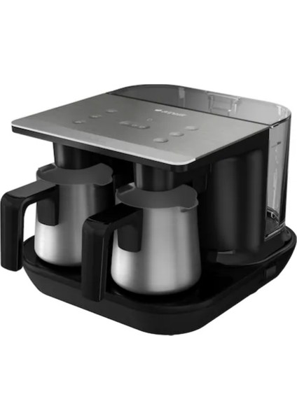 Tkm 9961 G Telve Gri Ikili Türk Kahve Makinesi-Gri