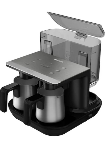 Tkm 9961 G Telve Gri Ikili Türk Kahve Makinesi-Gri fiyatları