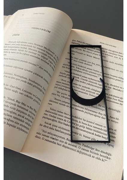Ay Kitap Ayracı - Biyoplastik - Çevre Dostu