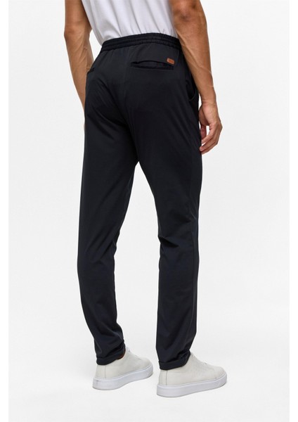 Lacivert Slim Armürlü Jogger Pantolon indirimleri