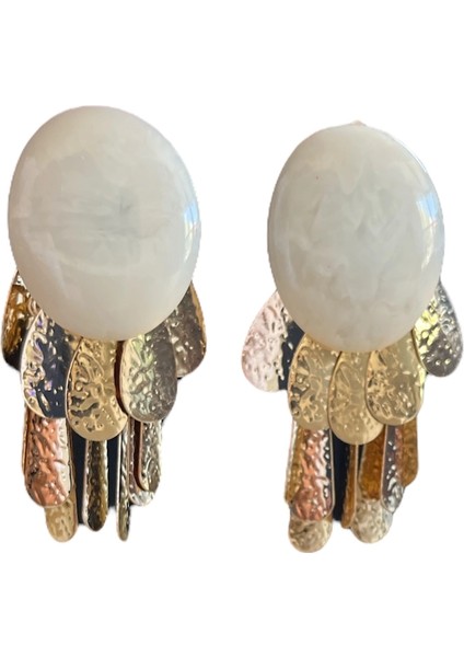 Sallantılı Reçine Küpe