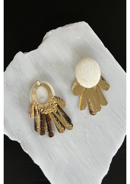 Sallantılı Reçine Küpe modelleri