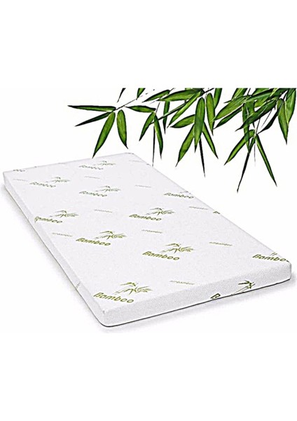 Çocuk Yatak Pedi 50x100x7 cm Bamboo Visco Beyaz Vücut Isısına Duyarlı Konforlu Uyku fiyatları