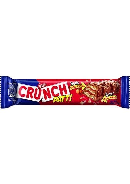 Nestlé Crunch Çikolata 20'li Paket - Çıtır Pirinç Taneleriyle Yoğun Çikolata Keyfi fiyatları