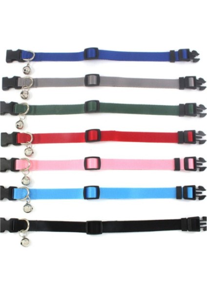 (4 ADET) Zilli Kedi Tasması