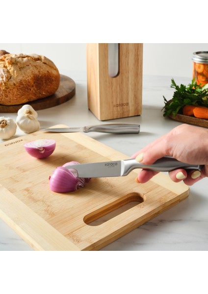 Samuray Force Standlı Japon Çeliği 6 Parça Bıçak Seti modelleri