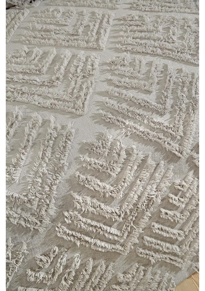 Pine 3 Parça Çift Kişilik Pike Takımı Gri modelleri