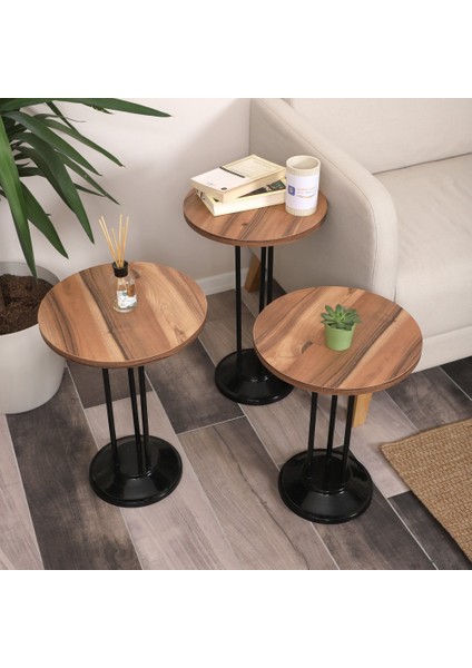 Marbella Zigon Sehpa Mdf Tabla Alt Mekanizma Demir Siyah Renk fiyatları