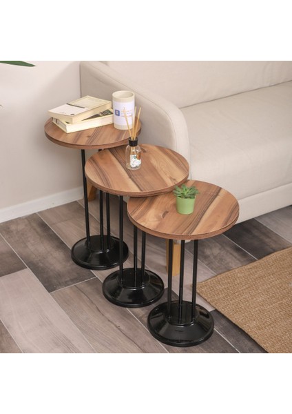 Marbella Zigon Sehpa Mdf Tabla Alt Mekanizma Demir Siyah Renk fırsatları