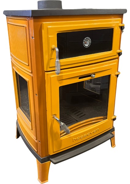 8000 Sarı Dik Fırınlı Şömine