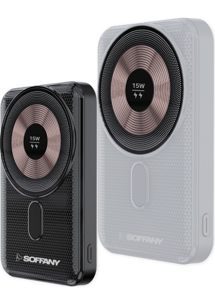 Magsafe (Kablosuz Powerbank) BR-022 10.000MAH Powerbank Siyah modelleri