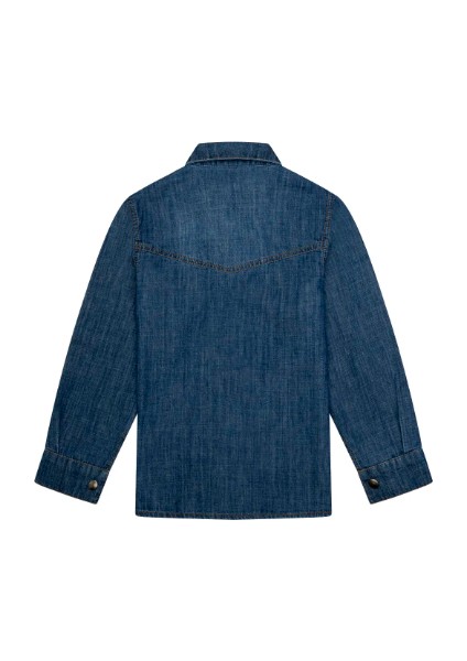 Erkek Çocuk Cepli Denim Gömlek MNT25E205 modelleri