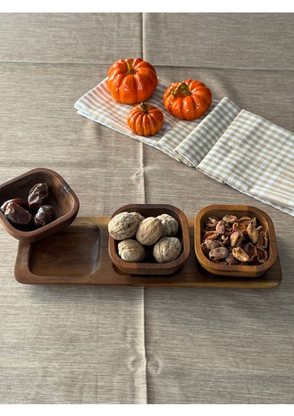 Akasya4 Parça Sunum Set Çerezlik fiyatları