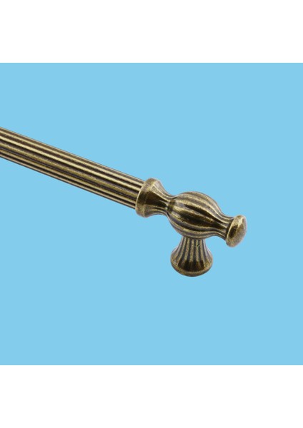 Mobilya Mutfak Çekmece Dolap Kulpu Kulbu Kulpları Eskitme Antik Sarı (224 Mm-22.4 Cm) Metal fırsatları