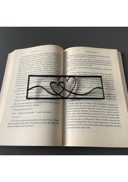 Çizgi Kalp Kitap Ayracı - Biyoplastik - Çevre Dostu fiyatları