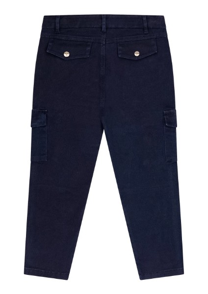 Erkek Çocuk Kargo Cepli Gabardin Pantolon MNT25E209 modelleri