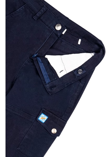 Erkek Çocuk Kargo Cepli Gabardin Pantolon MNT25E209 fırsatları