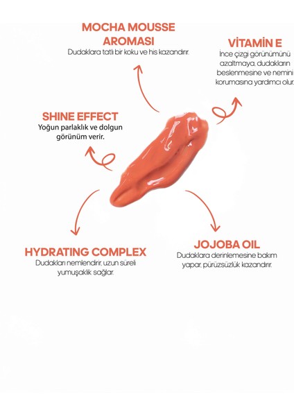 Mocha Mousse Lıp Gloss 10 ml modelleri