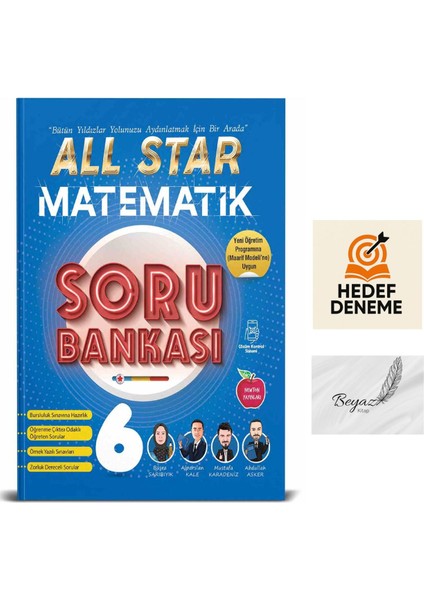 Newton 6.sınıf All Star Matematik Soru Bankası Hedef Deneme