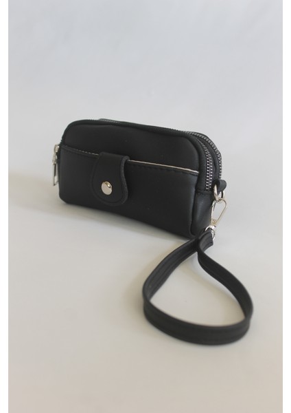 Dexy Siyah Fermuarlı Bilek Askılı Cüzdan fiyatları
