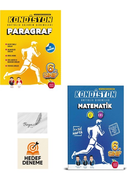 Newton 6.sınıf Kondisyon Paragraf Matematik Deneme Hedef Deneme