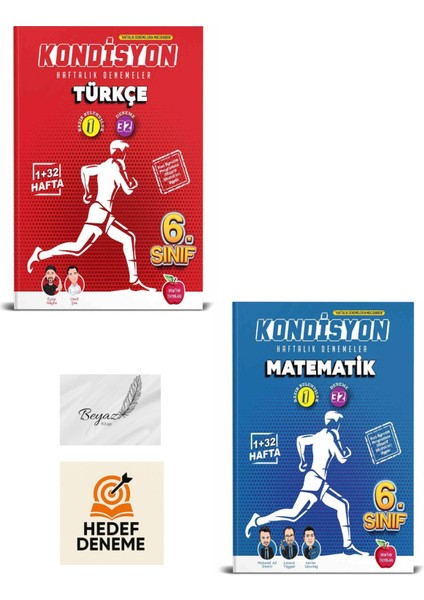 Newton 6.sınıf Kondisyon Türkçe Matematik Deneme Hedef Deneme