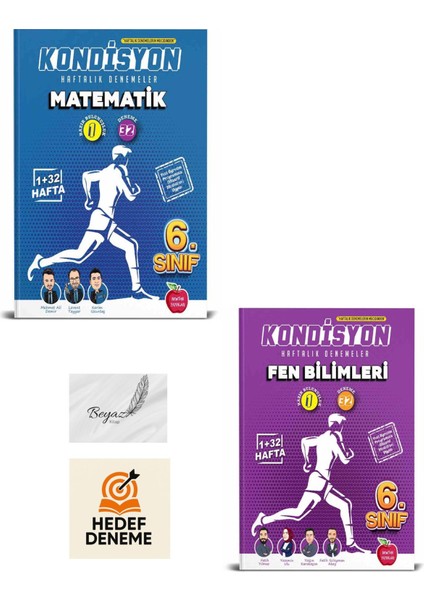 Newton 6.sınıf Kondisyon Matematik Fen Bilimleri Deneme Hedef Deneme