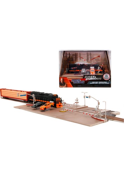 Hızlı ve Öfkeli Nano Tren Sahnesi Diorama Modellemesi 34915