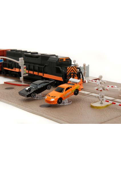 Hızlı ve Öfkeli Nano Tren Sahnesi Diorama Modellemesi 34915 fiyatları