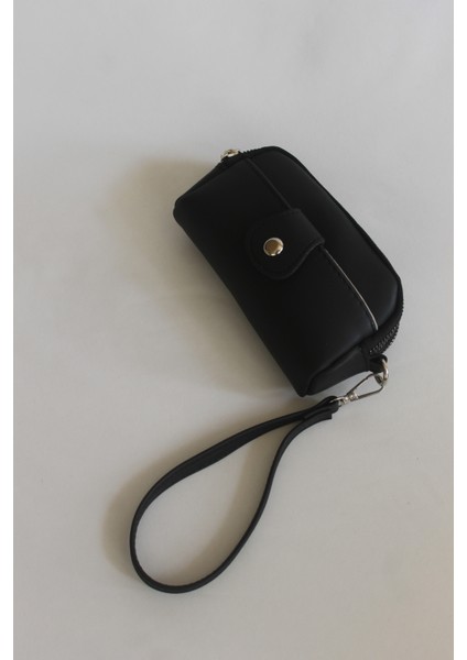 Dexy Siyah Fermuarlı Bilek Askılı Cüzdan fırsatları