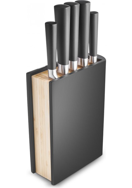 Samuray Kyoto Standlı 25 Japon Çeliği 6 Parça Bıçak Seti