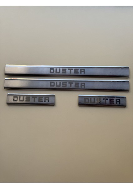 Dacia Duster Krom Kapı Eşiği Takımı 4 Kapı 2018 ve Üzeri Paslanmaz Çelik fiyatları