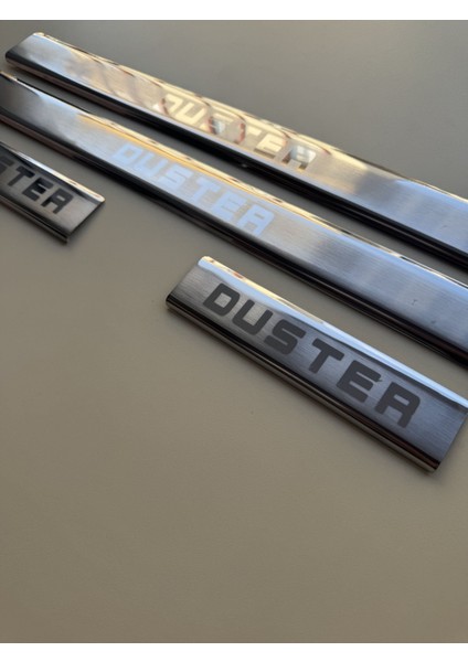 Dacia Duster Krom Kapı Eşiği Takımı 4 Kapı 2018 ve Üzeri Paslanmaz Çelik modelleri