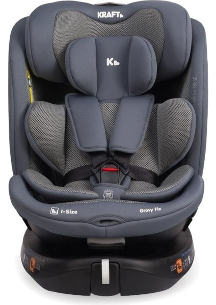 Grovy Fix I-Size 40-150 cm (0-36 Kg) Oto Koltuğu Gri modelleri