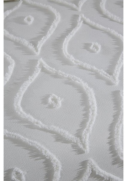 Pirot 3 Parça Çift Kişilik Pike Takımı Krem fiyatları