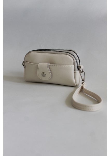 Dexy Bej Fermuarlı Bilek Askılı Cüzdan indirimleri